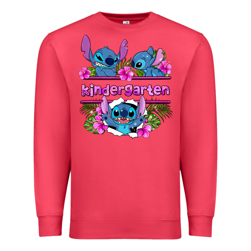 Preview Flower Stitch Kindergarten Premium Sweatshirt by AdoDesignShop | Teevron