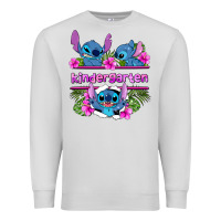 Dove Grey preview flower stitch kindergarten Premium Sweatshirt - AdoDesignShop