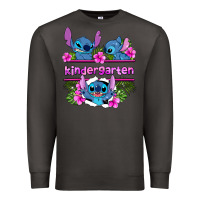 Smoke preview flower stitch kindergarten Premium Sweatshirt - AdoDesignShop