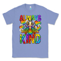Colony Blue always bee kind pride lgbtq Classic Tee - texasbilliewilder