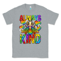 Heather Grey always bee kind pride lgbtq Classic Tee - texasbilliewilder