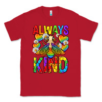 Red always bee kind pride lgbtq Classic Tee - texasbilliewilder