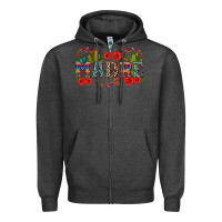 Charcoal Heather madre Zipper Hoodie - Zillion Design Studio