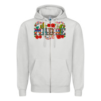Dove Grey madre Zipper Hoodie - Zillion Design Studio