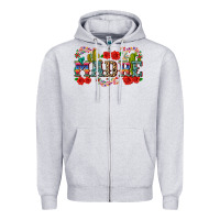 Heather Grey madre Zipper Hoodie - Zillion Design Studio