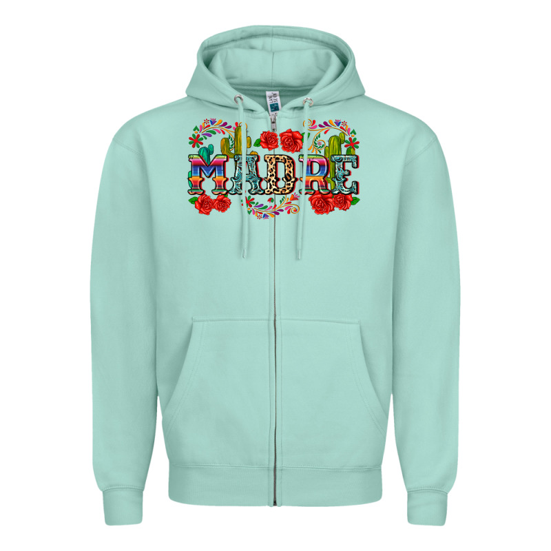 Madre Zipper Hoodie by Zillion Design Studio | Teevron
