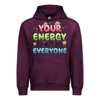 Mauve Wine your energy is not for everyone Urban Hoodie - MaliasSmallBusiness