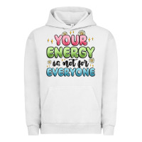 Pigment Lunar Rock your energy is not for everyone Urban Hoodie - MaliasSmallBusiness