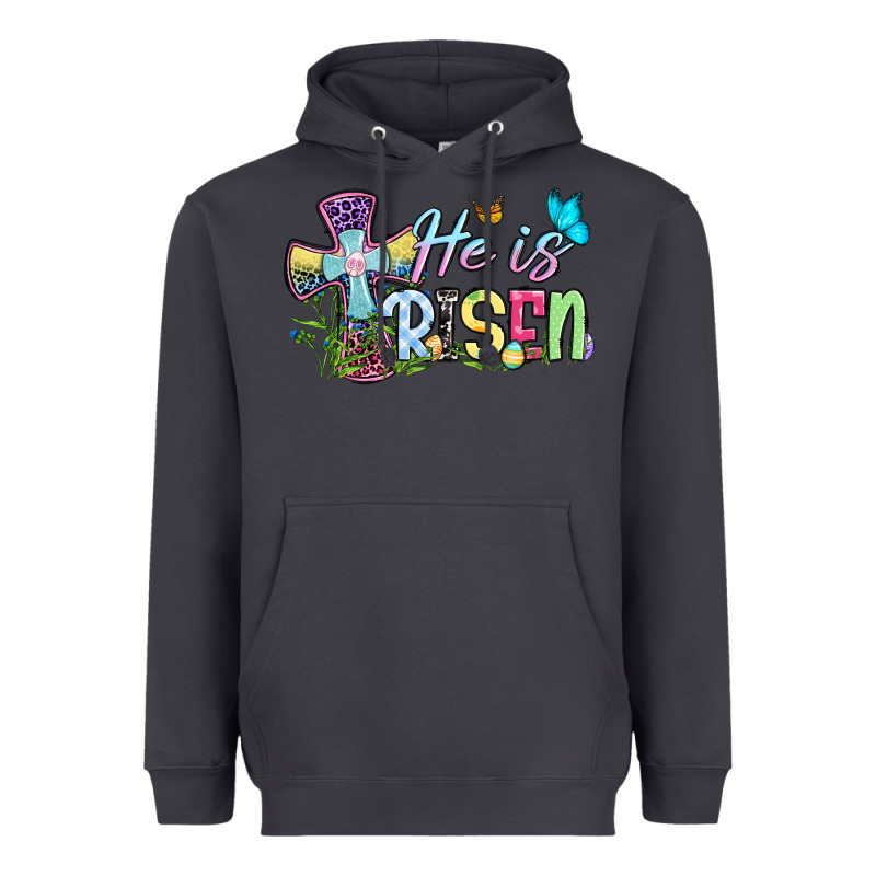 Easter Day He Is Risen Heavyweight Hoodie by OliviaCreatesArt | Teevron