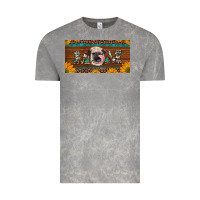 Cloud Rock western heifer mom with sunflowers and turquoise license plate Vintage Tee - Artiststas
