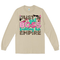 Mushroom just a girl boss building her empire Long Sleeve Tee - texasbilliewilder