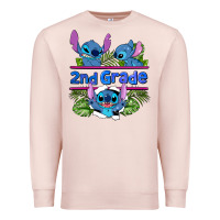 Pale Pink preview flower stitch 2nd grade Premium Sweatshirt - AdoDesignShop