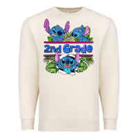 Sandshell preview flower stitch 2nd grade Premium Sweatshirt - AdoDesignShop