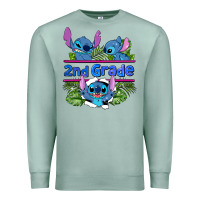 Seafoam preview flower stitch 2nd grade Premium Sweatshirt - AdoDesignShop