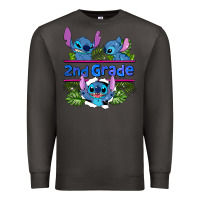 Smoke preview flower stitch 2nd grade Premium Sweatshirt - AdoDesignShop