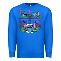 True Royal preview flower stitch 2nd grade Premium Sweatshirt - AdoDesignShop