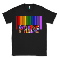 Black barcode pride Classic Tee - texasbilliewilder