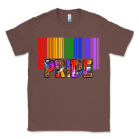 Chestnut barcode pride Classic Tee - texasbilliewilder