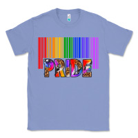 Colony Blue barcode pride Classic Tee - texasbilliewilder