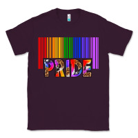 Plum barcode pride Classic Tee - texasbilliewilder