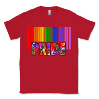 Red barcode pride Classic Tee - texasbilliewilder