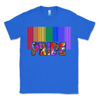 True Royal barcode pride Classic Tee - texasbilliewilder