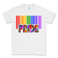 White barcode pride Classic Tee - texasbilliewilder