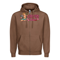Chestnut cupid vibes Zipper Hoodie - RanaPortraitStore
