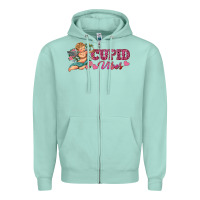Seafoam cupid vibes Zipper Hoodie - RanaPortraitStore
