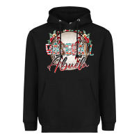 Black baseball abuela Heavyweight Hoodie - RacoonDesign