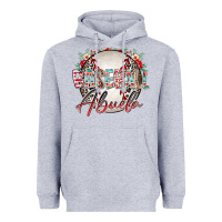 Heather Grey baseball abuela Heavyweight Hoodie - RacoonDesign
