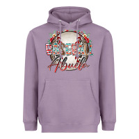 Lavender baseball abuela Heavyweight Hoodie - RacoonDesign