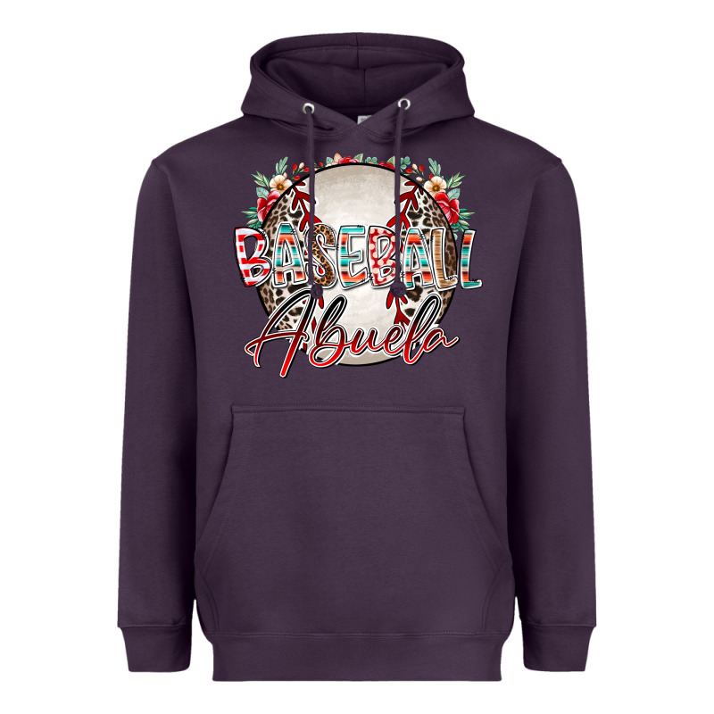 Baseball Abuela Heavyweight Hoodie by RacoonDesign | Teevron