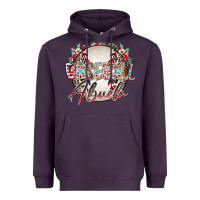 Plum baseball abuela Heavyweight Hoodie - RacoonDesign