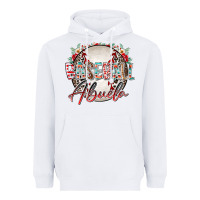 White baseball abuela Heavyweight Hoodie - RacoonDesign