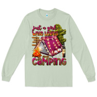 Matcha just a girl who loves camping Long Sleeve Tee - texasbilliewilder