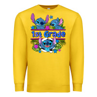 Lemon preview flower stitch 1st grade Premium Sweatshirt - AdoDesignShop