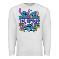 Oatmeal Heather preview flower stitch 1st grade Premium Sweatshirt - AdoDesignShop