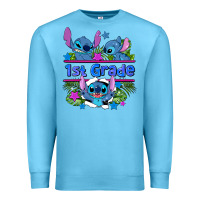Ocean Blue preview flower stitch 1st grade Premium Sweatshirt - AdoDesignShop