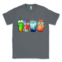 Charcoal Heather tea junkie coffee cups Classic Tee - Zillion Design Studio