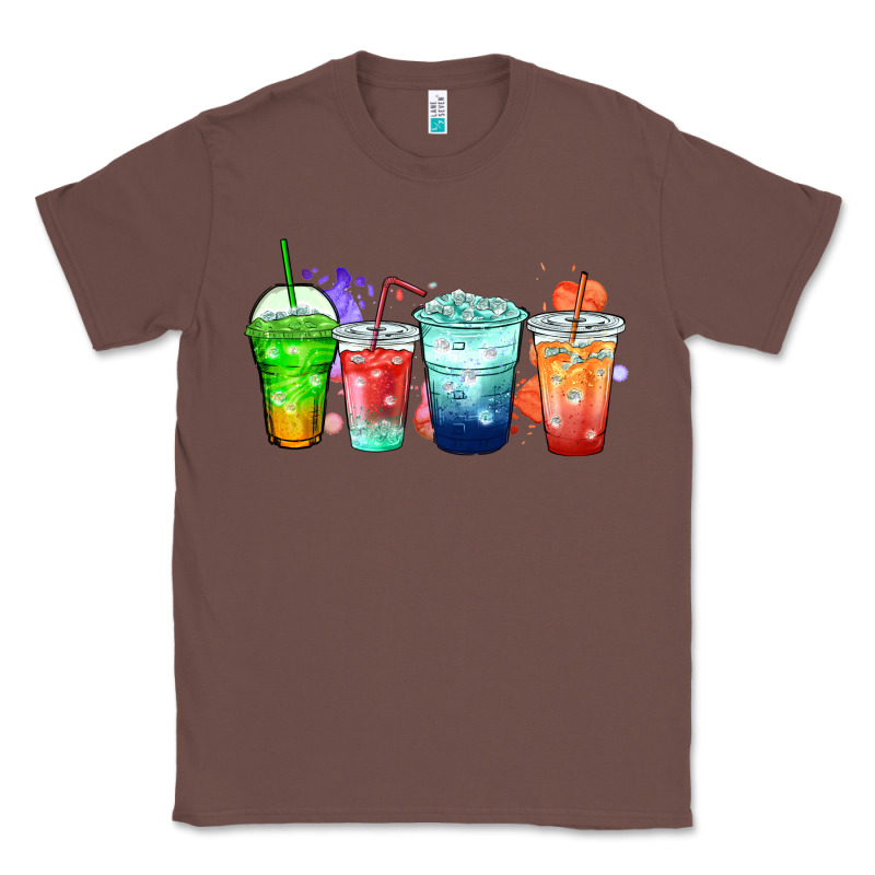 Tea Junkie Coffee Cups Classic Tee by Zillion Design Studio | Teevron