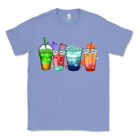 Colony Blue tea junkie coffee cups Classic Tee - Zillion Design Studio