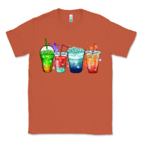 Copper tea junkie coffee cups Classic Tee - Zillion Design Studio