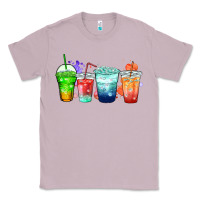 Lilac tea junkie coffee cups Classic Tee - Zillion Design Studio