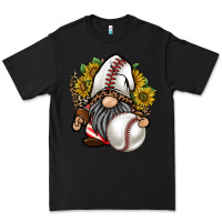 Black baseball gnome Premium Tee - RacoonDesign