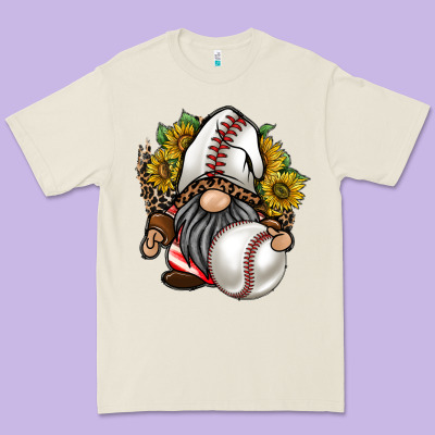 Baseball Gnome Premium Tee Designed By Racoondesign