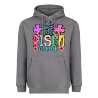 Storm Easter Day He is risen indeed Heavyweight Hoodie - OliviaCreatesArt