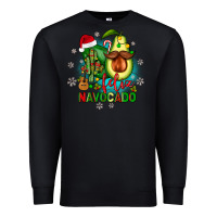 Black feliz navocado Premium Sweatshirt - JahusDesignShop