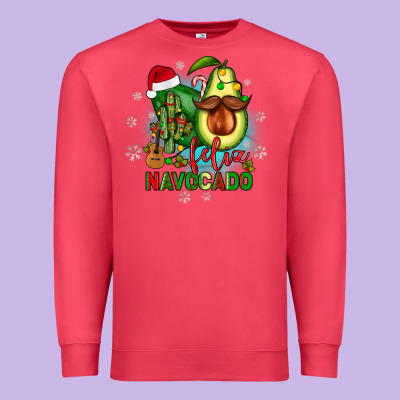 Feliz Navocado Premium Sweatshirt Designed By Jahusdesignshop