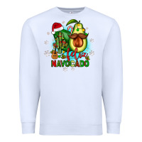 White feliz navocado Premium Sweatshirt - JahusDesignShop